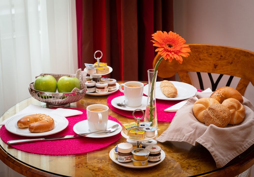 Das typische Wiener Frühstück - Appartement-Hotel an der Riemergasse